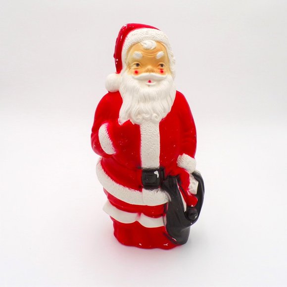 Empire Holiday Vintage 968 Empire Santa Claus Blow Mold 13 Plastic Tabletop Usa No Cord